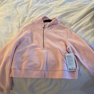 Scuba Oversized Half-Zip Hoodie